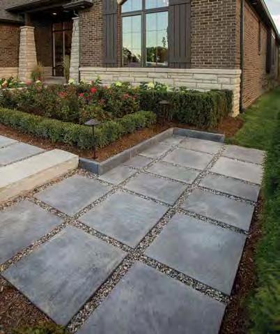 Create the contemporary concrete hardscape you want, not the drab, dull concrete pad everyone else already
