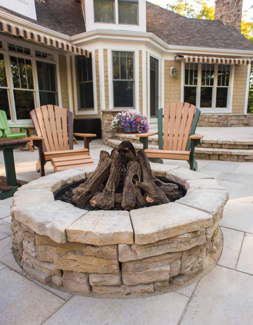 OUTDOOR FIRE PITS & FIREPLACES Find more ideas at RosettaHardscapes.