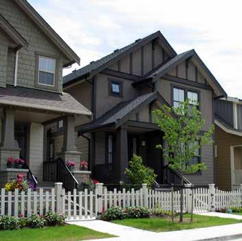 Residential -Single Family Housing & Assisted Living - Patio Homes Orientation All single family houses should front adjacent streets and open spaces to provide a positive residential image and