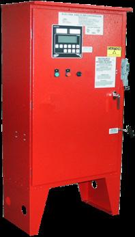 Across-the-Line SERIES MP300 Combined Manual and Automatic Metron Fire Pump Controllers conform to the latest requirements of