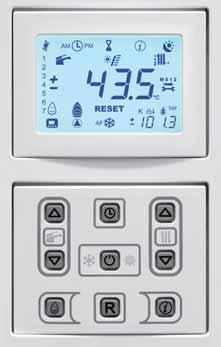 Simple, Easy To Use Technology WALL HUNG BOILERS SOLAR CONTROL SYNCHRONISATION The sun and panel icon indicates that the boiler is synchronised with a solar system.