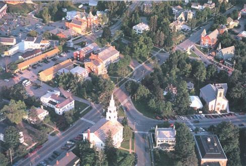 BACKGROUND 13 TOWN AND COLLEGE CONTEXT When the Middlebury residents west of Otter Creek won the right to found The Town s College in their neighborhood in 1800, they could never have imagined the
