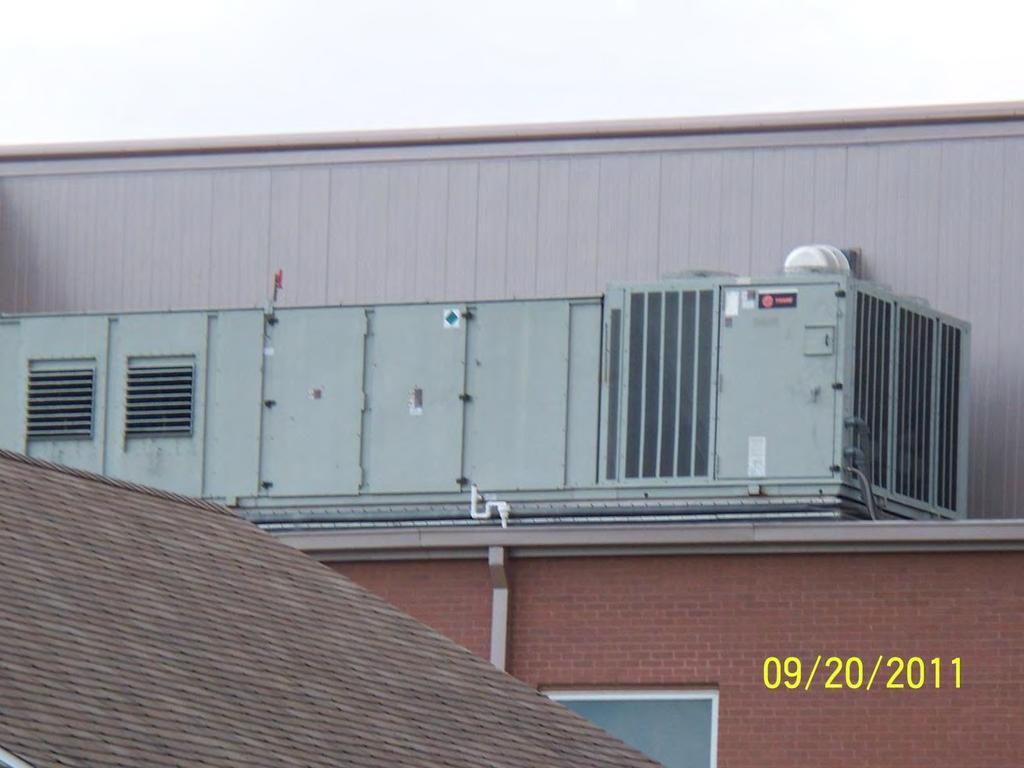 Rooftop AC : SEER 5 ton & below EER used above 5 ton Staging available AC Industry standards