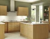 Available in a wide range of unit sizes kitchens are easy to plan and quick to install.
