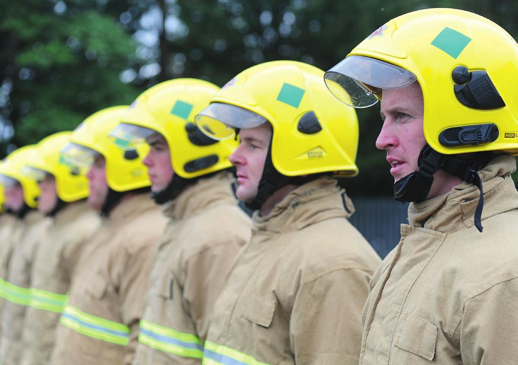 We Supported Our People Appointed 36 new trainee Firefighters (33 male and 3 female Firefighters).