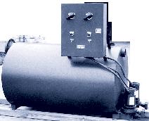 Unit equipped with bronze-fitted Model P pumps typically equipped with industry standard motors and with mechanical seals rated for temperatures up to 250 F.