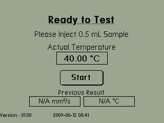 Note: Refer to the Basic Information section under Select Target Temperature for instructions on how to select the target temperature.