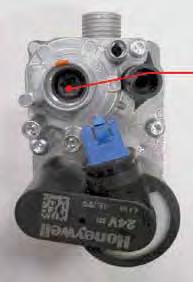 30 (continued) At Minimum Rate: 1. Remove T-40 cap, see Figure 103, page 77, for Offset screw adjustment. Adjust the boiler to minimum output and allow the boiler to stabilize. 2.