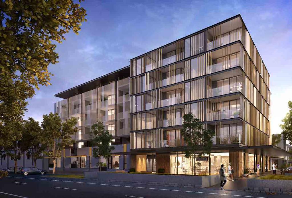SET SAIL Drawing inspiration from the rich maritime history of Williamstown, Rosny apartments proudly offer a modern, city-living experience that will sit perfectly as a bright new addition within
