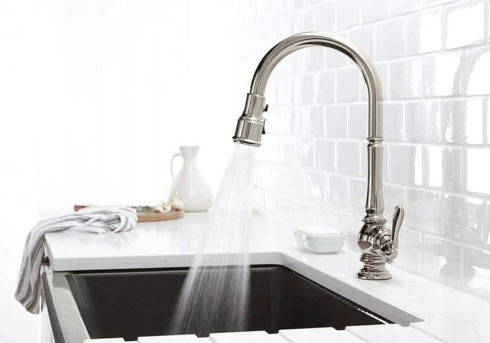kitchen and bathroom faucets, shower trims