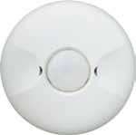 Ceiling Mount Sensors Passive infrared technology (PIR) 360 field of view,1200 sq. ft.