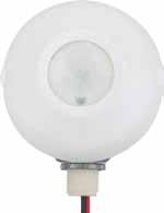Fixture Mount Sensors Passive infrared technology (PIR) 360 field of view, up to 2800 sq.