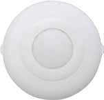 Ceiling Mount Sensors Passive infrared technology (PIR) 360 field of view, 800 sq. ft.