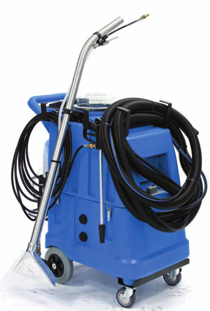 TEMPEST EXTRACTORS FAST DRYING times USAGE: professional carpet cleaners SMART KIT READY: onboard pre-spraying at over 15,000 sq ft/hr versus 5,000 sq ft with a pump sprayer 4 For the professional