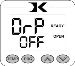 Drop Sense A temperature alarm is available for warning the user of out-of-range temperature conditions.