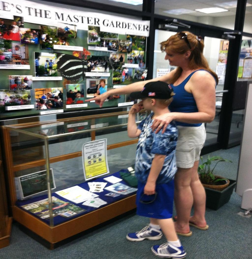 Bartow Library, Bartow, FL This mom is