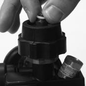 Using a 1/8 hex socket tighten the Retaining Screw down to 20-25 in-lbs. 4.