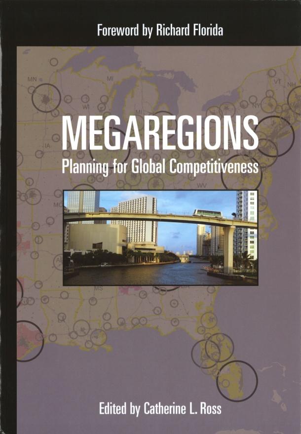 Megaregions and Sustainability Sustainability Image source : CQGRD Megaregions are extended networks of metropolitan centers and surrounding areas of influence.