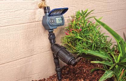 basic installation steps A micro irrigation system can start from a variety of water sources. Choose the option that best suits the sources available at the installation location.