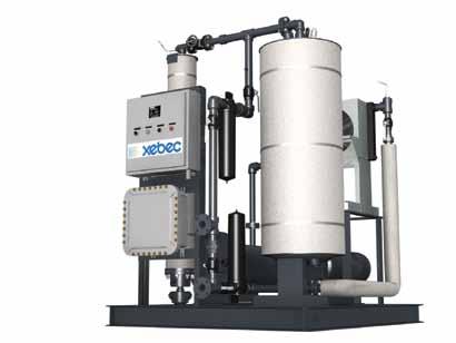 STRNGX S Regenerable Natural Gas Dryers - Single Tower Features: Comprehensive range of rugged, skid mounted single tower regenerable natural gas dryers Closed loop, operator-initiated heat