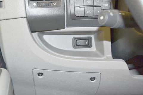 SECTION 3 DRIVING YOUR MOTORHOME Press and Hold the Battery Boost switch in the ON position while turning ignition key for emergency starting power.