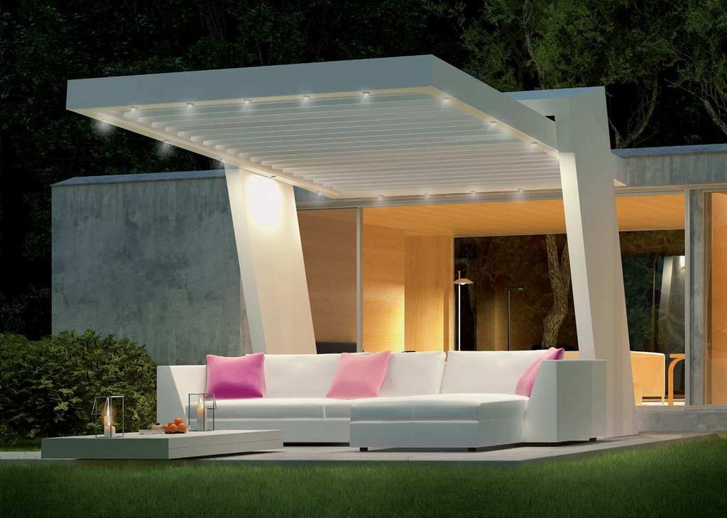 EOS FREE-STANDING CONSTRUCTION Enjoy the evening under a starlit sky or in