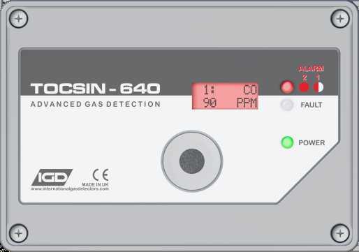 ORDER CODES TOCSIN 640 Controller 110/230V AC FOR CO2