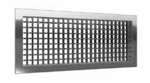 Product overview steel grilles Deflection grilles SD Steel grilles single or double deflection with individually adjustable blades.