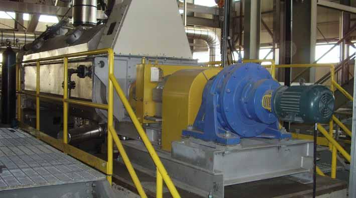 Dryer feed end Holo-Flite Thermal Processor Holo-Flite is an indirect heat exchanger utilizing a hollow screw for heating, cooling or drying bulk solids, filter cakes, pastes or sludges.