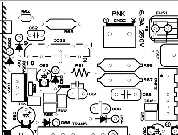 refrigerant address SW6 CN5 External signal output Compressor operating signal
