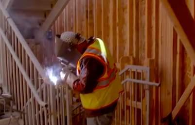 Construction Fire Safety: CFC Welding operations must follow the provisions of IFC Chapter 35. Electrical wiring must comply with NFPA 70 (IFC 3304).