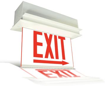 LED Exit Signs Payback is quick Rebates available Very