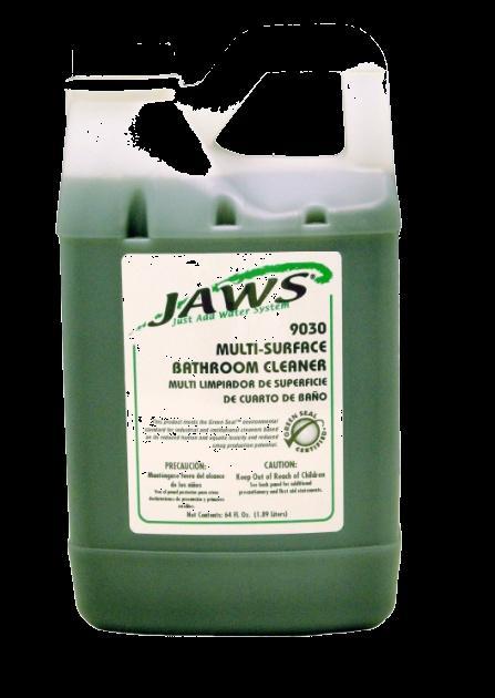 JAWS 9030 Multi Surface Restroom Cleaner Powerful and fast acting detergent based cleaner