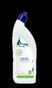 for cleaning toilets. Its formula guarantees perfect cleaning guaranteeing hygiene. Pleasantly scented with peach, bleaching the toilet.
