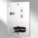 Additionally, because the water outlet can be separated from the sensors and controllers, we provide more secure design options, by hiding critical control elements in ducts.