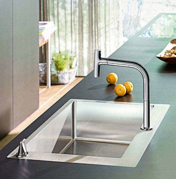 Overview of the ranges hansgrohe Kitchen combinations and sinks In combinations and alone the new sink range Combos Innovative complete solutions that are perfectly matched both in function and in