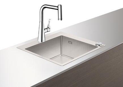 Sink combos hansgrohe Sink combos The C71 sink combos at a glance Any existing sink size can be chosen from the sink combos. Each one can be laid on or flush-fit in the worktop.
