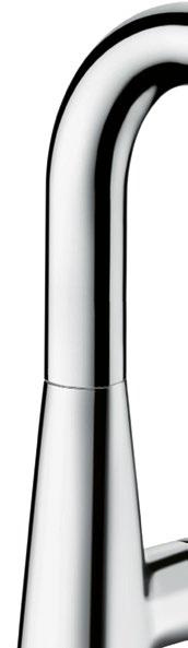 66 hansgrohe Kitchen mixers Series 71 Select 2-hole New ergonomics and functionality for the