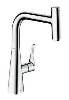 c a. 5 0 0 223 hansgrohe Series 71 Select 71 Series 71 Select 250 235 M7115-H320 Select single lever kitchen mixer 320 with pull-out spout ComfortZone 320 plenty of freedom and increased range around