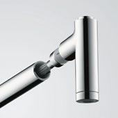 72 hansgrohe Kitchen mixers Series 71 Perfect in the hand and in the design MagFit attachment for easy securing of the shower