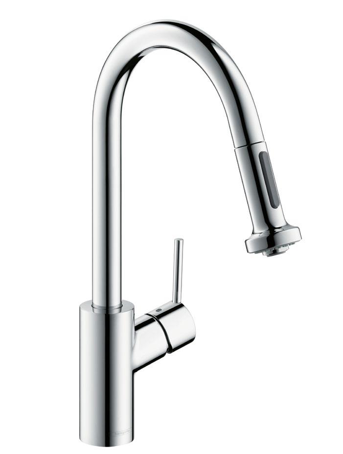 78 hansgrohe Kitchen mixers Series 52 Stylish elegance for the kitchen Elegant, stylish spout Swivel spout for