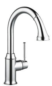pulls out to 76 cm # 73870, -000 M5316-H210 Single lever kitchen mixer 210 with pull-out spout ComfortZone 210 plenty of freedom and increased range around the sink for your daily kitchen tasks
