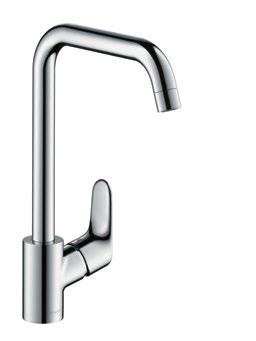 hansgrohe Series 41 83 Series 41 235 M4116 -H240 Single lever kitchen mixer 240 with pull-out spray, two spray types, swivel spout ComfortZone 240 plenty of freedom and increased range around the