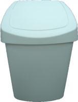 25L White swing bin Product Code: 764207 Sturdy polypropylene swing top bin.