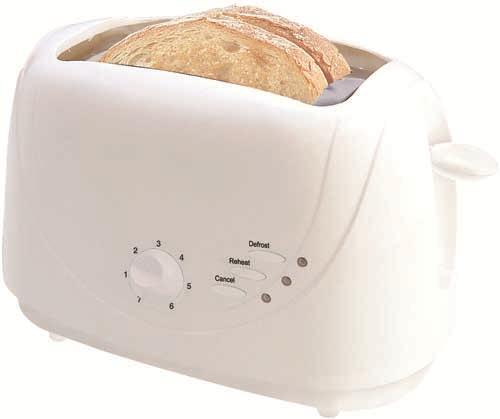 2 Slice Toasters Available in White & Black Black Product Code: