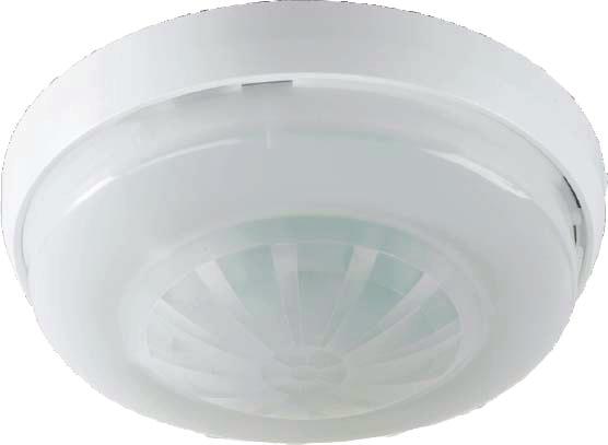 IR65W6-10 Ceiling PIR motion detector Very convenient for 360º room surveillance, this detector offers reliable intrusion detection over an extended area.