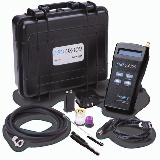 PRO OX-100 Kit 100 PPM APProved KIT CONTENTS PRO OX -100 Monitor and Sensor Polycarbonate Carrying Case Neoprene Extension Tubing (5 ft. or 1.