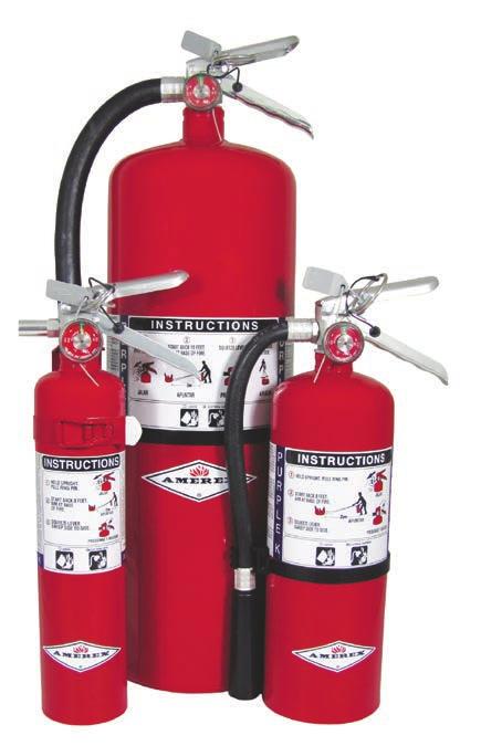 Maintain and Service Large Loop Pull Pin USCG Approved with Bracket Listed on UL Label Aluminum Valve B410T B479/T A413 Brass Valve B460 415 Available in Wheeled and Stationary Extinguishers PURPLE K