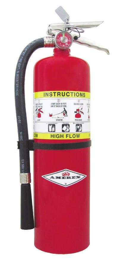 Steel Pull Pin MODELS (10 LB) 720 721 722 MODELS (20 LB) 760 761 762 USCG Approved with Bracket Listed on UL Label ABC, Regular, or Purple K Chemical HIGH FLOW portable fire extinguishers for