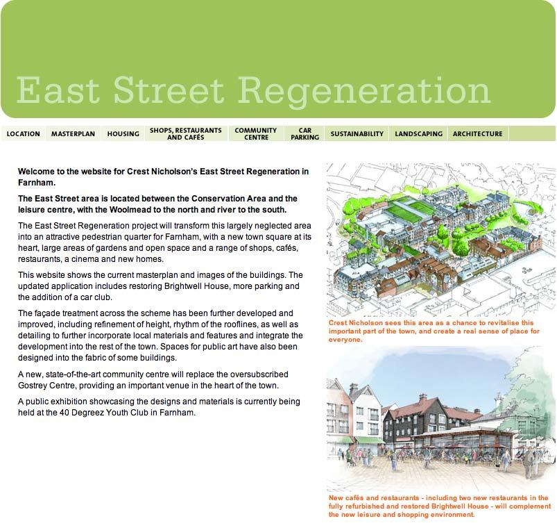 Crest Nicholson Developments Ltd and Sainsbury s Proposed Redevelopment: East